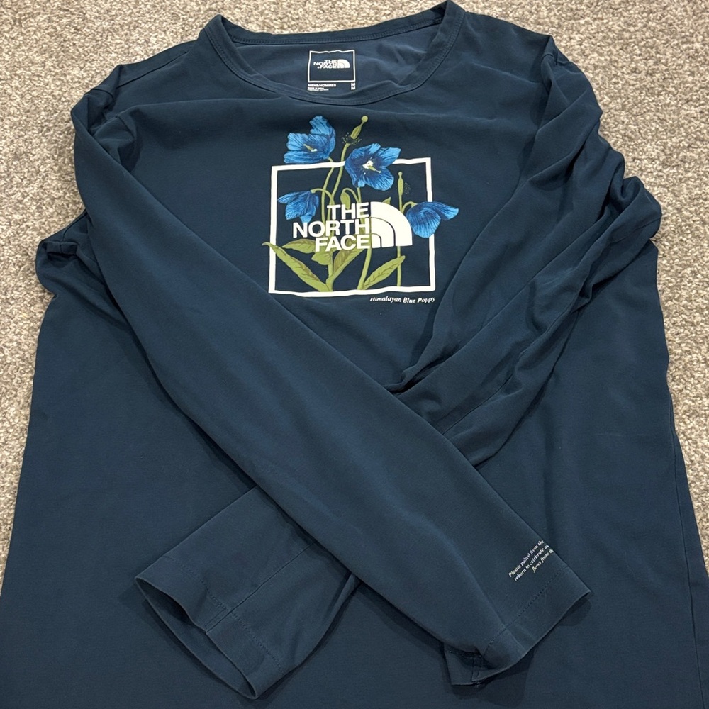 The North Face Navy Graphic Tee